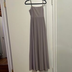 Elegant Lavender Maxi Dress